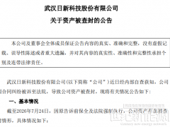 一光伏企業(yè)資產(chǎn)被查封！